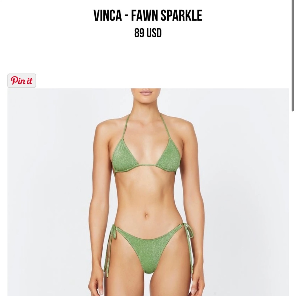 NWT VINCA - fawn sparkle BOTTOMS ONLY